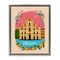 Stupell Industries Floral Bordered Milan Floating Frame, design by Yen
